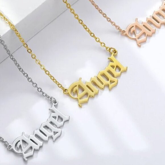 💙 Angel Pendant Stainless Steel Necklace - Picture 2 of 2